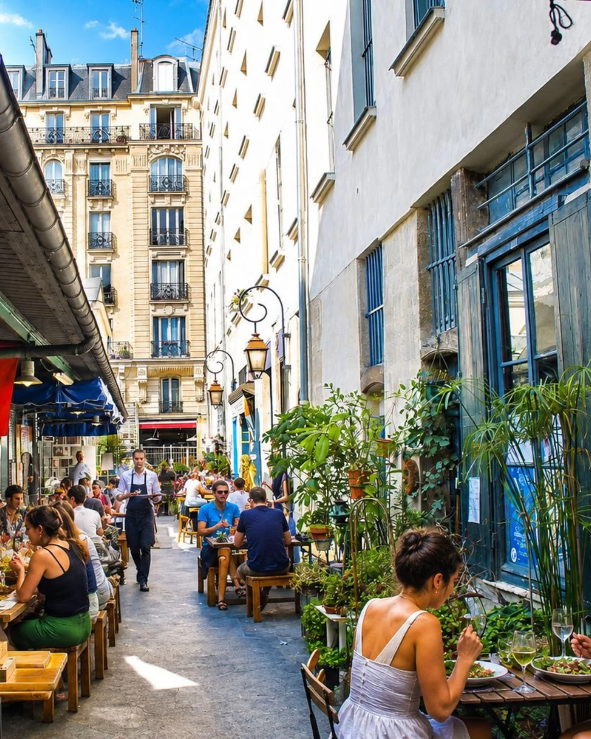 Rue de Bretagne / Marché des Enfants Rouges — Paris 3e arrondissement
