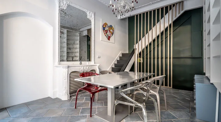Paris 2 : Maison de Ville avec Terrasse